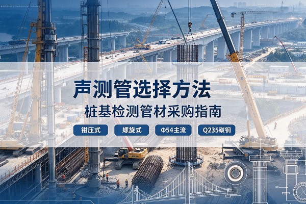 双柏声测管选型标准