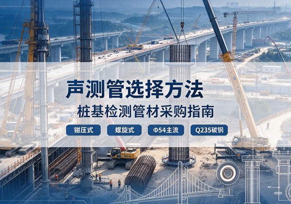 双柏声测管选型标准