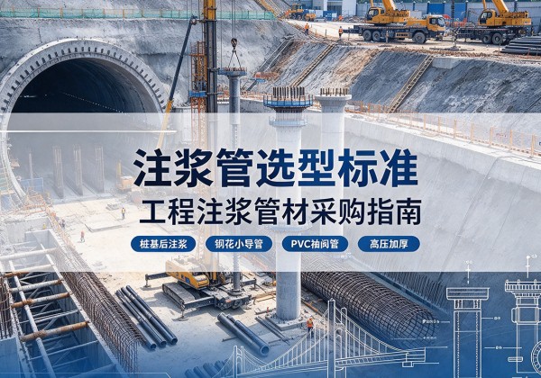 双柏注浆管选型标准